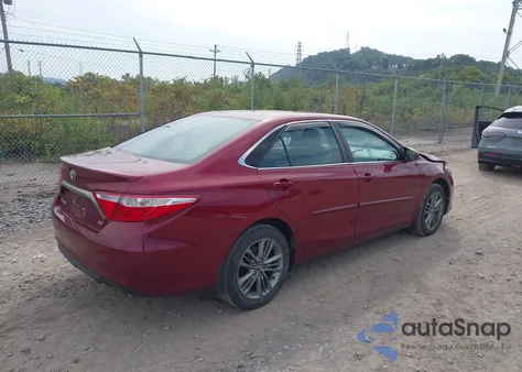 2016 Toyota Camry Se из США, поврежденный, VIN 4T1BF1FKXGU513826